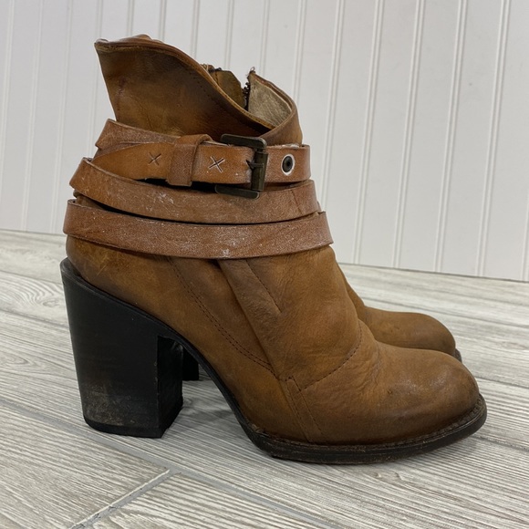 Freebird by Steven Blaze Brown Leather Boots - sz 8 - Picture 2 of 13